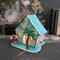 3D Diamond Painting Beach House Kit – DIY Summer House Miniature Model with Rhinestones